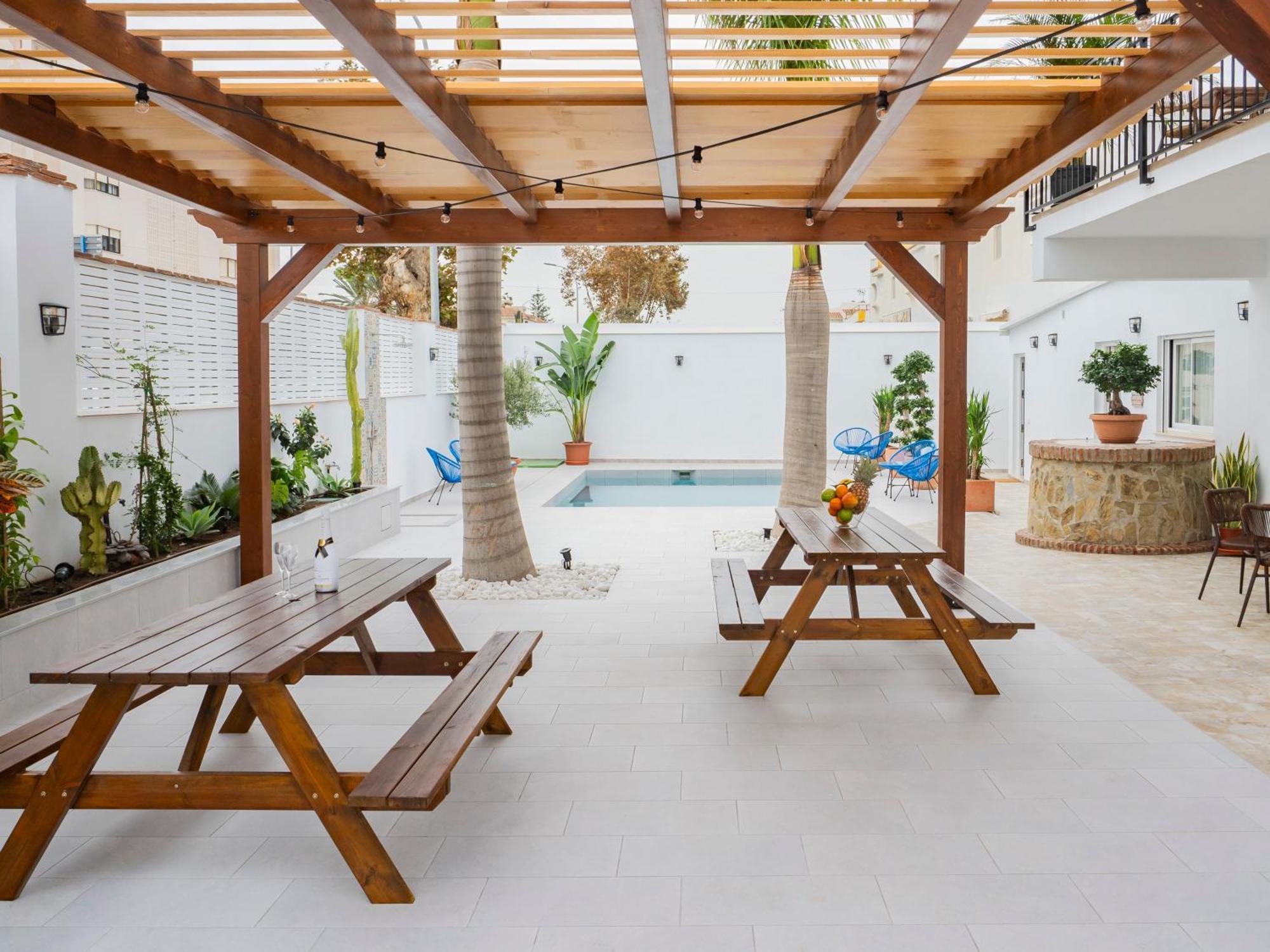 Complejo La Palapa Aparthotel Rincón de la Victoria Exteriör bild