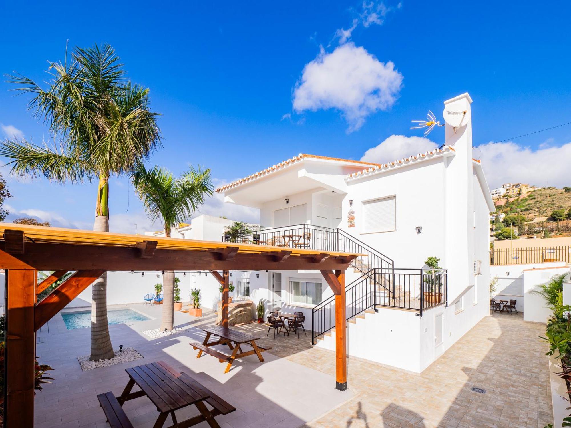 Complejo La Palapa Aparthotel Rincón de la Victoria Exteriör bild