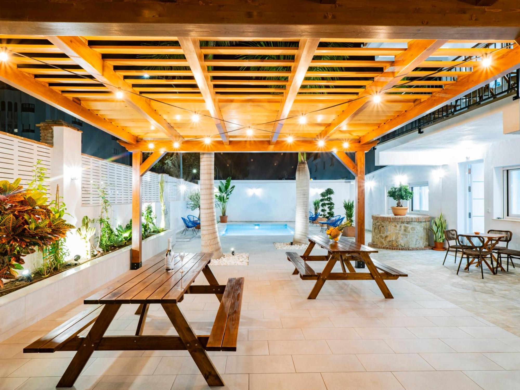Complejo La Palapa Aparthotel Rincón de la Victoria Exteriör bild